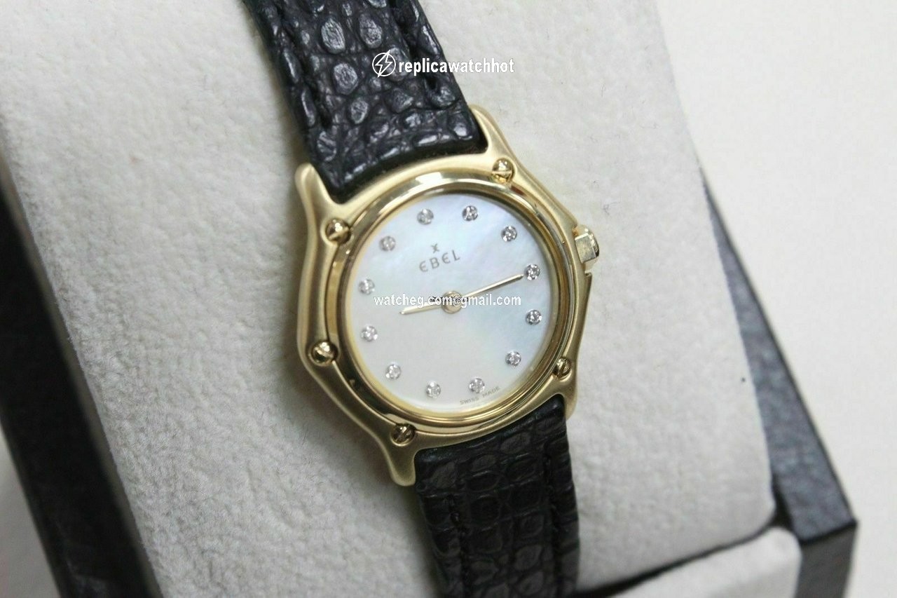 Ebel Classic Womens watch Quartz Yellow gold 8157111 3