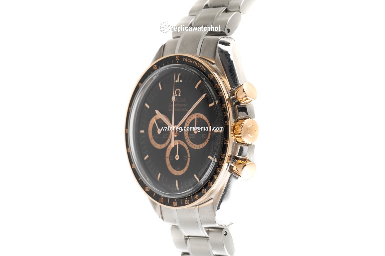 Omega Speedmaster Professional Moonwatch Mens watch Unisex Manual winding Gold Steel 3366.51.00 3