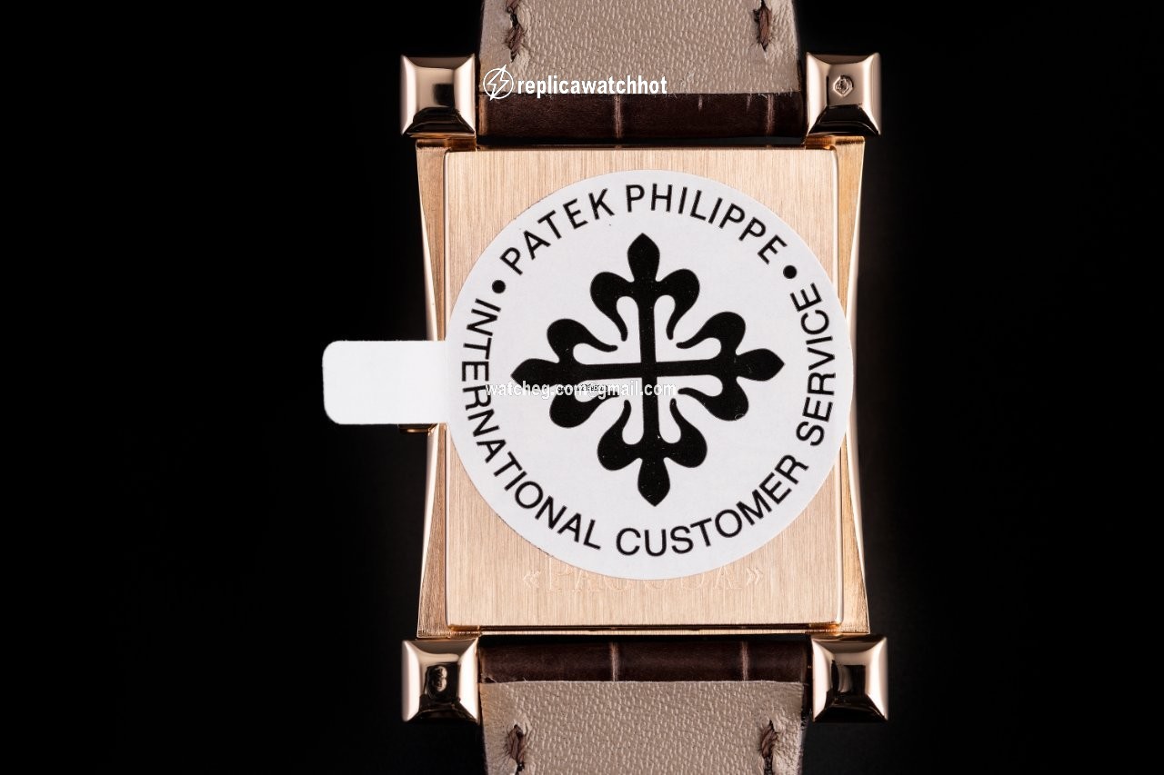 Patek Philippe Pagoda Mens watch Unisex Manual winding Rose gold 5500R 3
