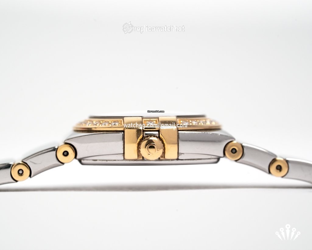 Omega Constellation Quartz Quartz Gold Steel 123.252.460.55.007 3