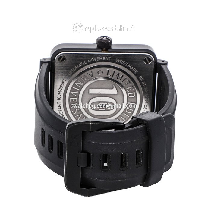 Bell & Ross BR 01-92 Mens watch Unisex Automatic Ceramic BR0192-10TH-CE 3