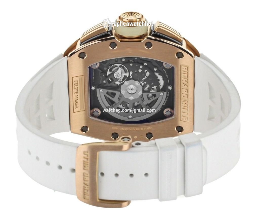 Richard Mille RM 011 Mens watch Unisex Automatic Rose gold RM11-FM 3
