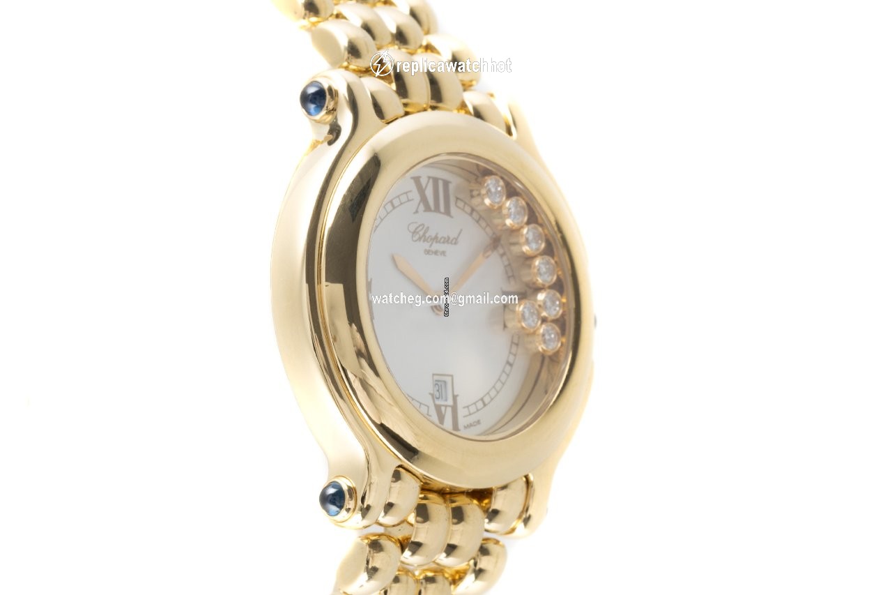 Chopard Happy Sport Womens watch Quartz Yellow gold 27 6137-23 3