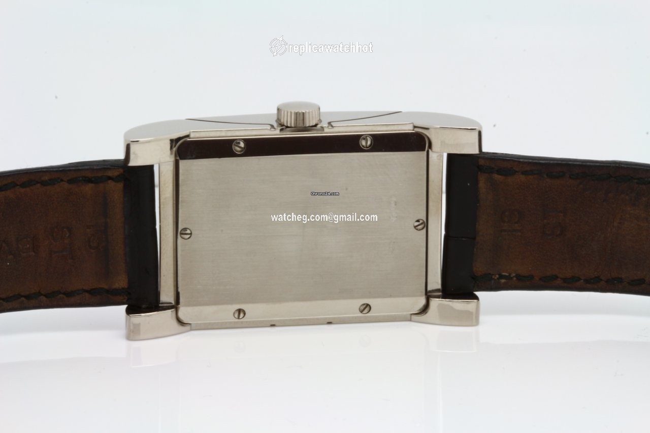 Bulgari Rettangolo Mens watch Unisex Automatic White gold RT45S 3