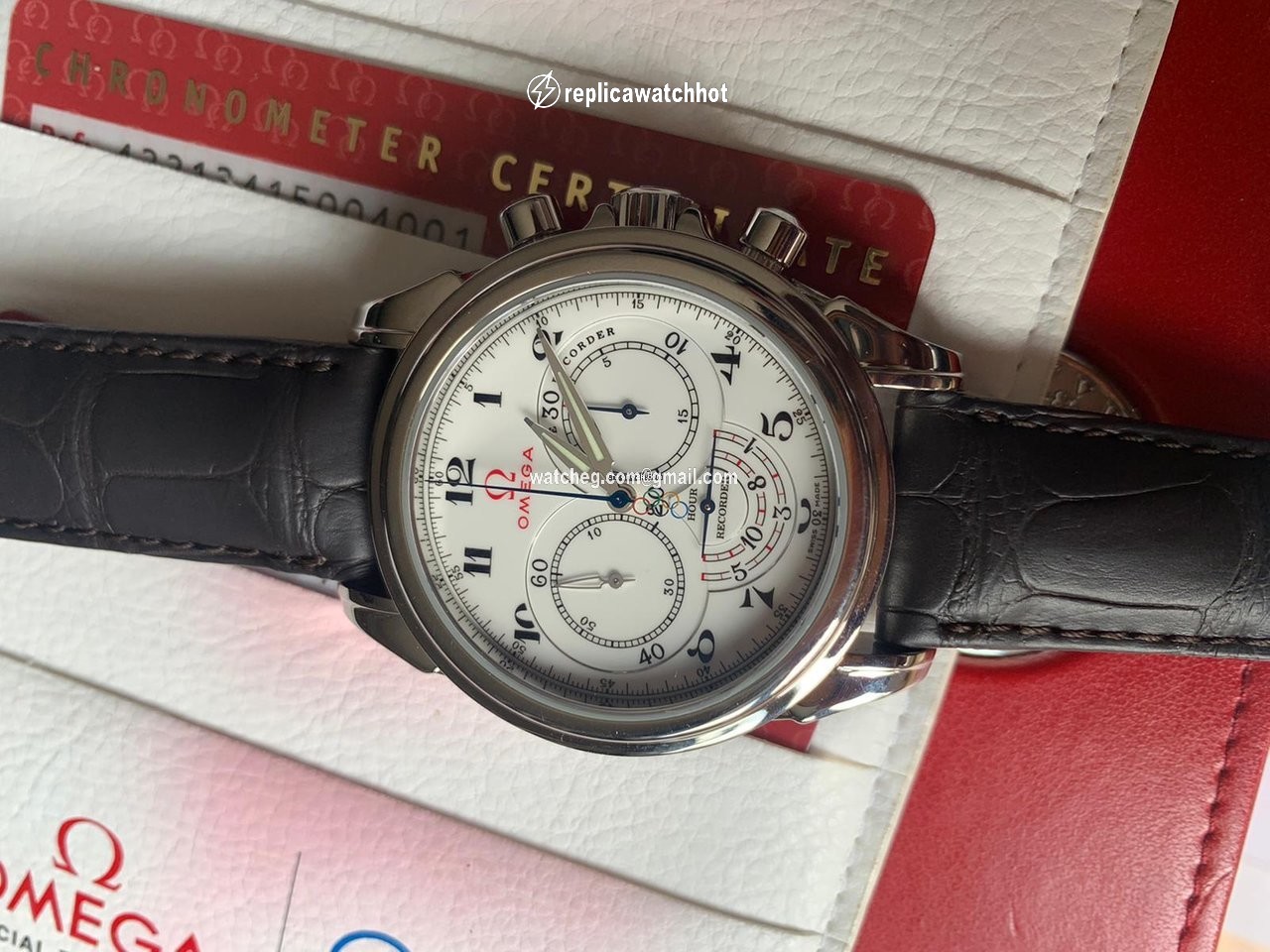 Omega De Ville Co-Axial Automatic Steel 422.13.41.50.04.001 3