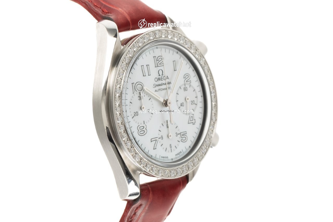 Omega Speedmaster Ladies Chronograph Womens watch Automatic Steel 275.0032 3