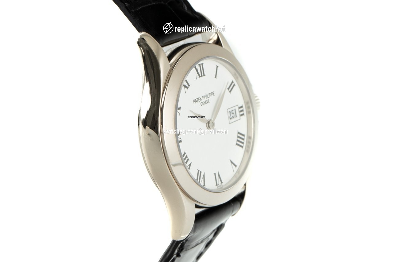 Patek Philippe Calatrava Womens watch Quartz White gold 4906 3