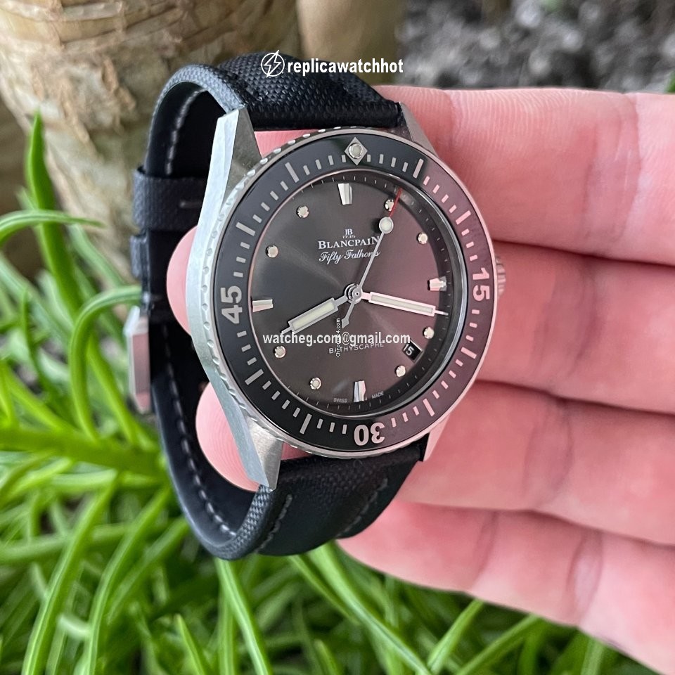 Blancpain Fifty Fathoms Bathyscaphe Mens watch Unisex Automatic Steel 5100B-1110-B52A 3