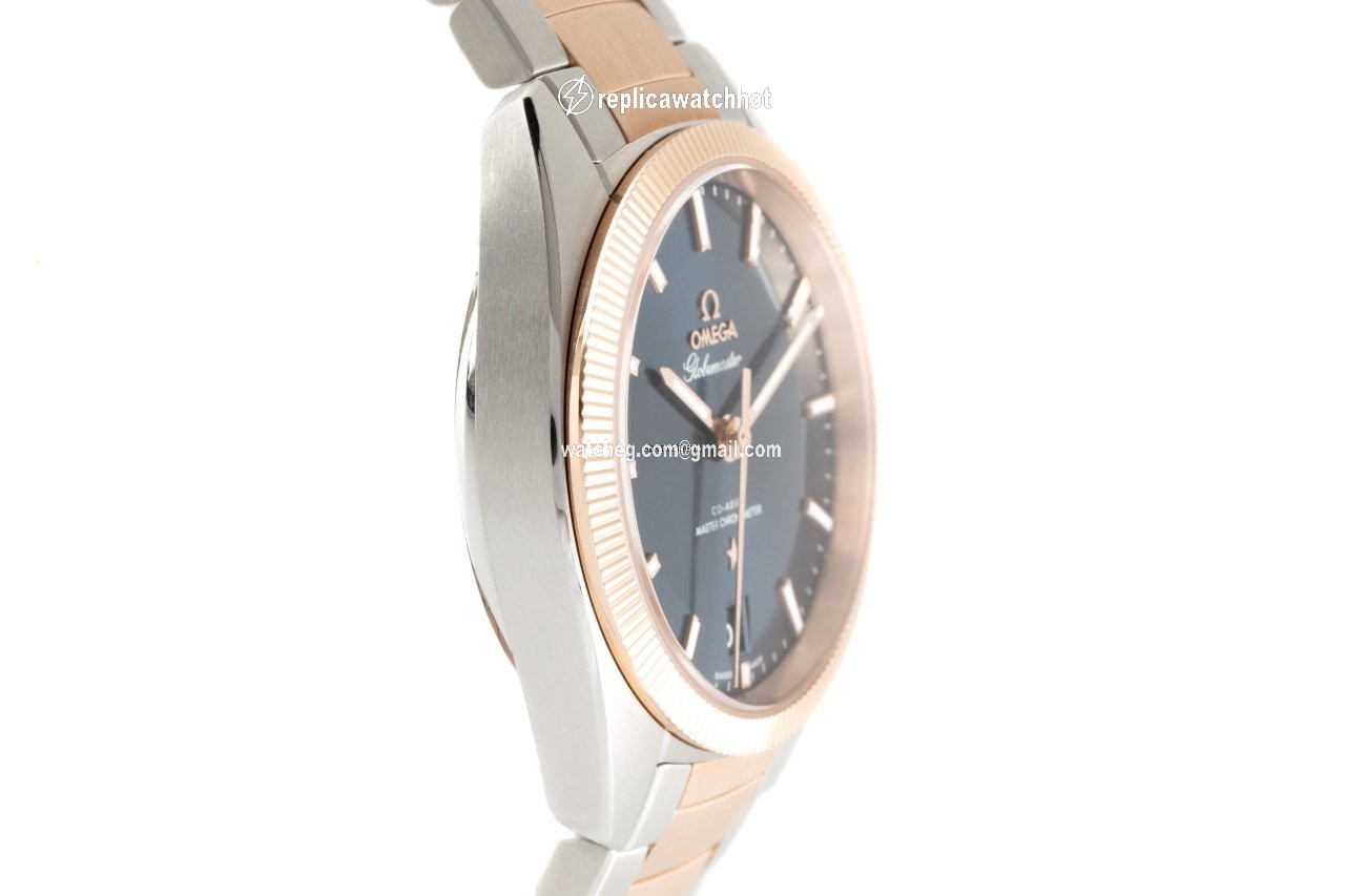 Omega Globemaster Mens watch Unisex Automatic Gold Steel 130.20.39.21.03.001 3