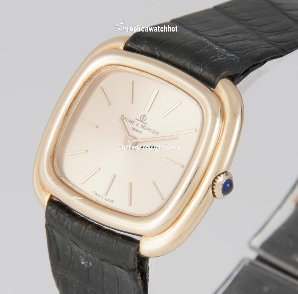 Baume & Mercier Mens watch Unisex Manual winding Yellow gold 37091 3