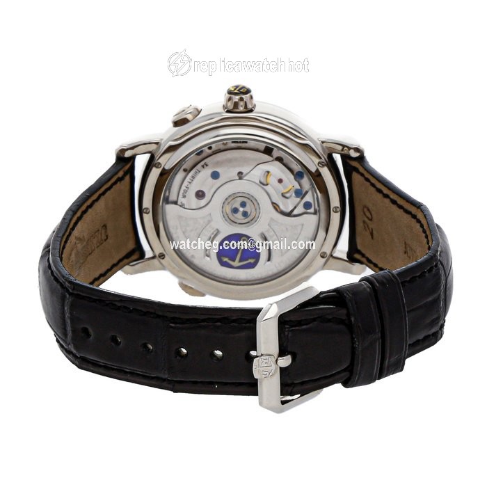 Ulysse Nardin GMT + - Perpetual Mens watch Unisex Automatic White gold 320-22 32 3
