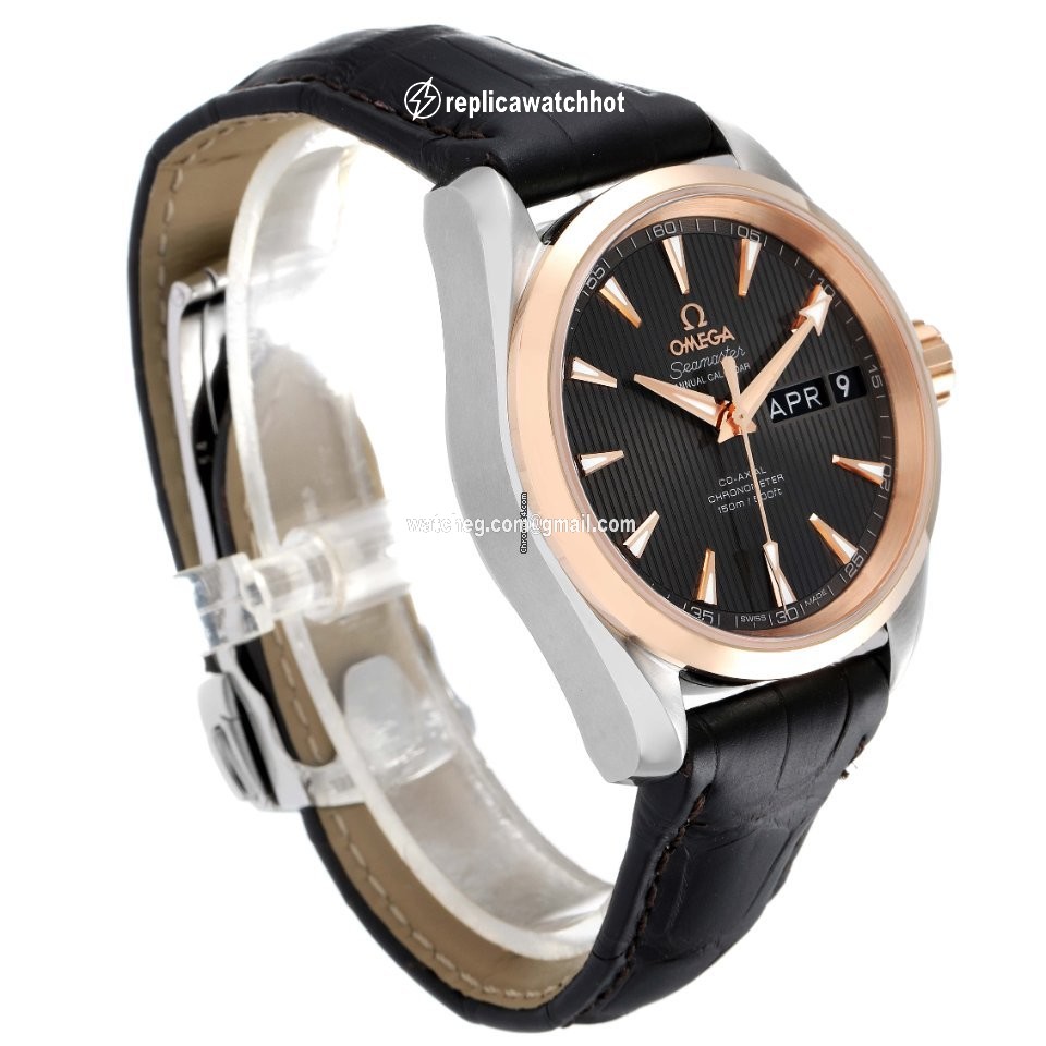 Omega Seamaster Aqua Terra Mens watch Unisex Automatic Gold Steel 231.23.39.22.06.001 3