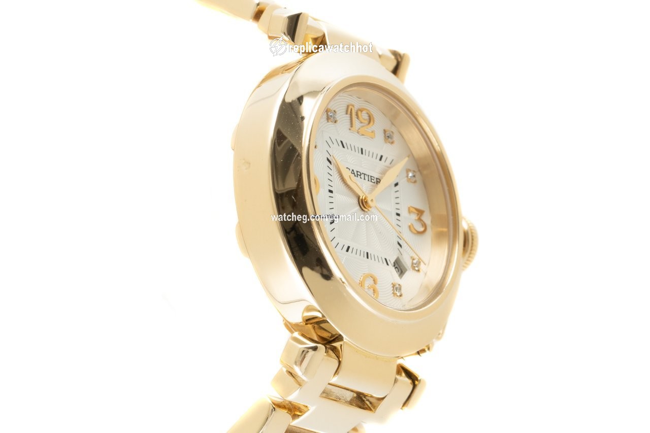 Cartier Pasha Womens watch Automatic Yellow gold WJ1110H9 3