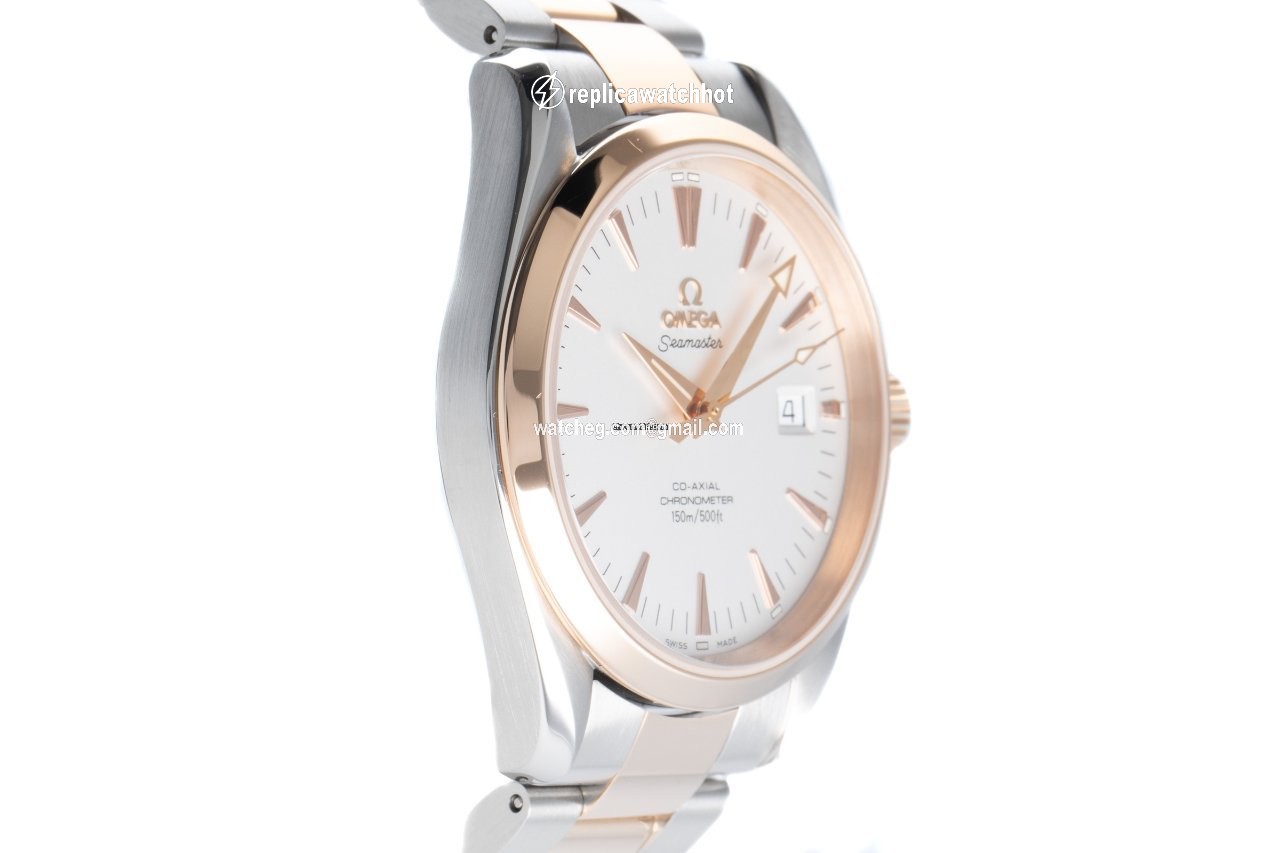 Omega Seamaster Aqua Terra Mens watch Unisex Automatic Gold Steel 2303.30.00 3