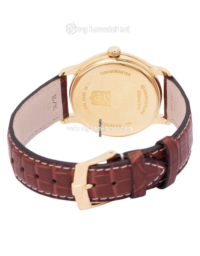 Zenith Elite Power Reserve Mens watch Unisex Manual winding Yellow gold 30.0240.655  01 3