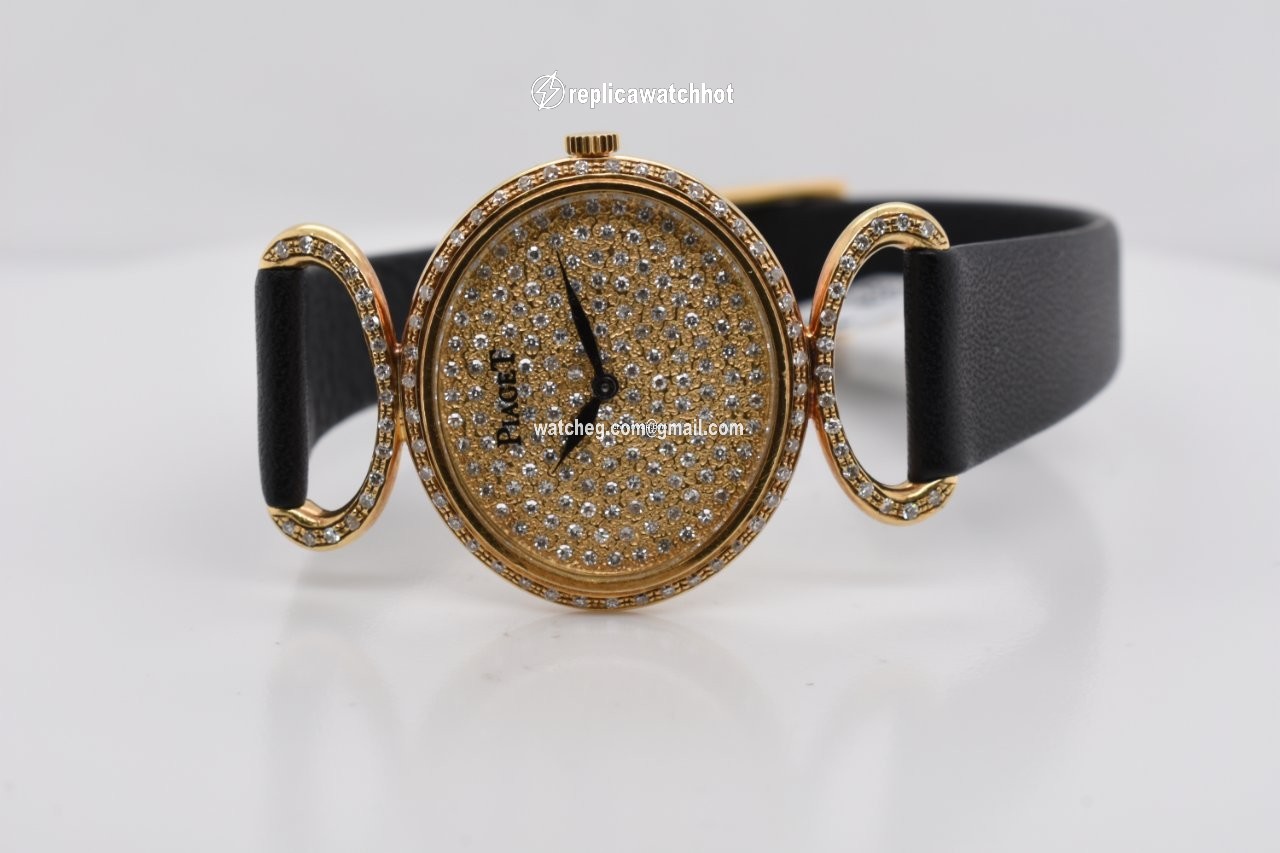 Piaget Womens watch Manual winding Yellow gold 9802 DB 3