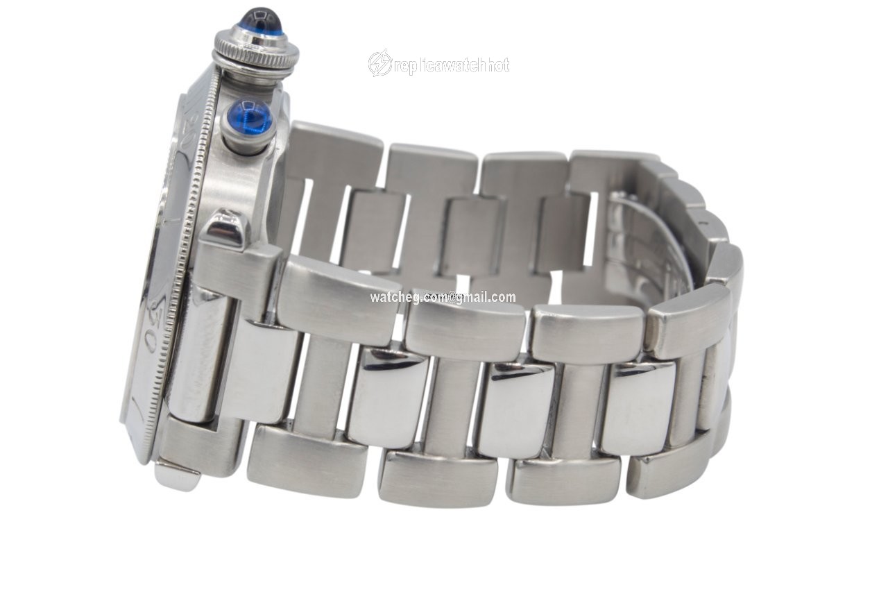 Cartier Pasha Mens watch Unisex Quartz Steel 1050 3