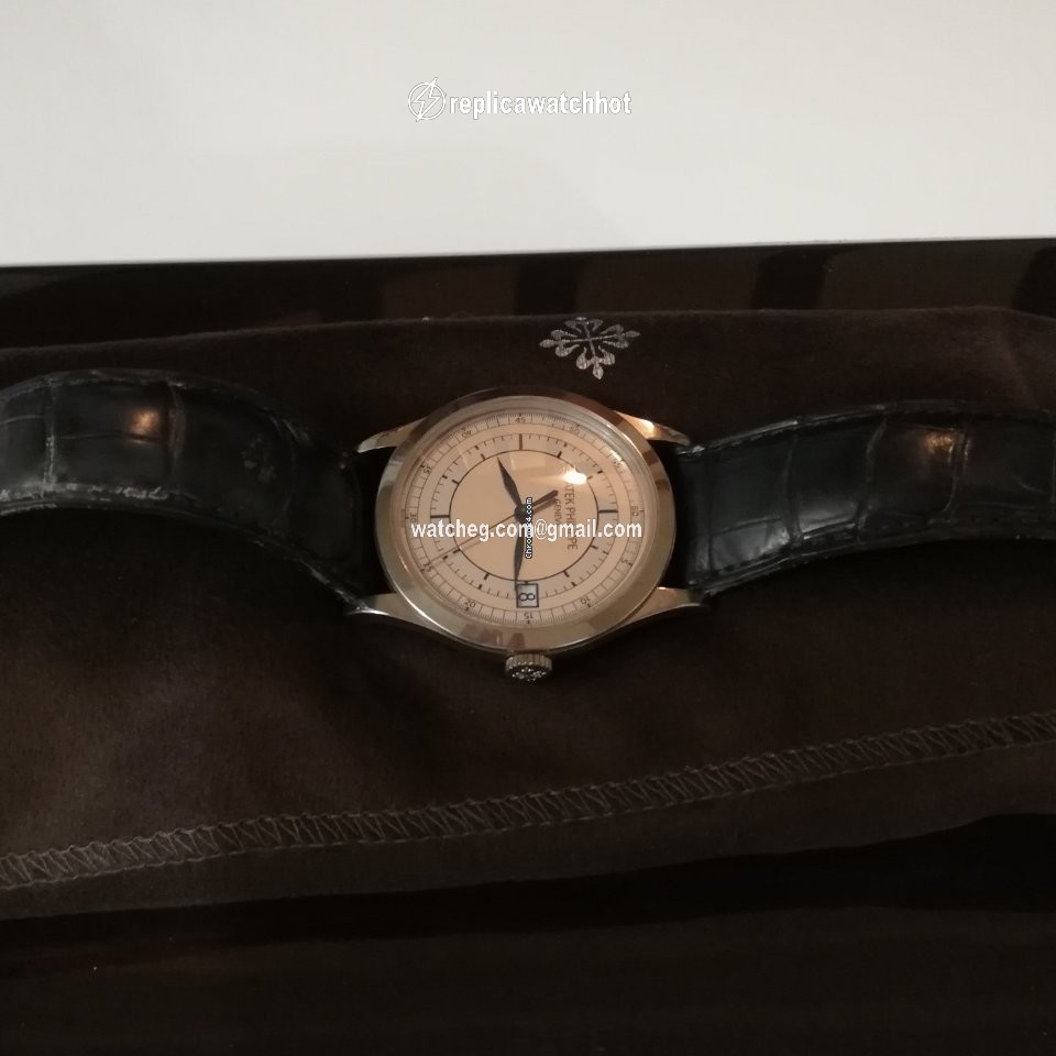 Patek Philippe Calatrava Mens watch Unisex Automatic White gold 5296G-001 3
