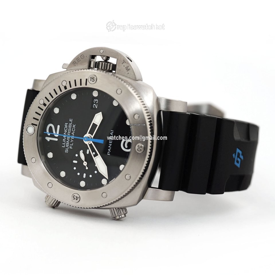 Panerai Luminor Submersible 1950 3 Days Automatic Mens watch Unisex Automatic Titanium PAM 00614 3