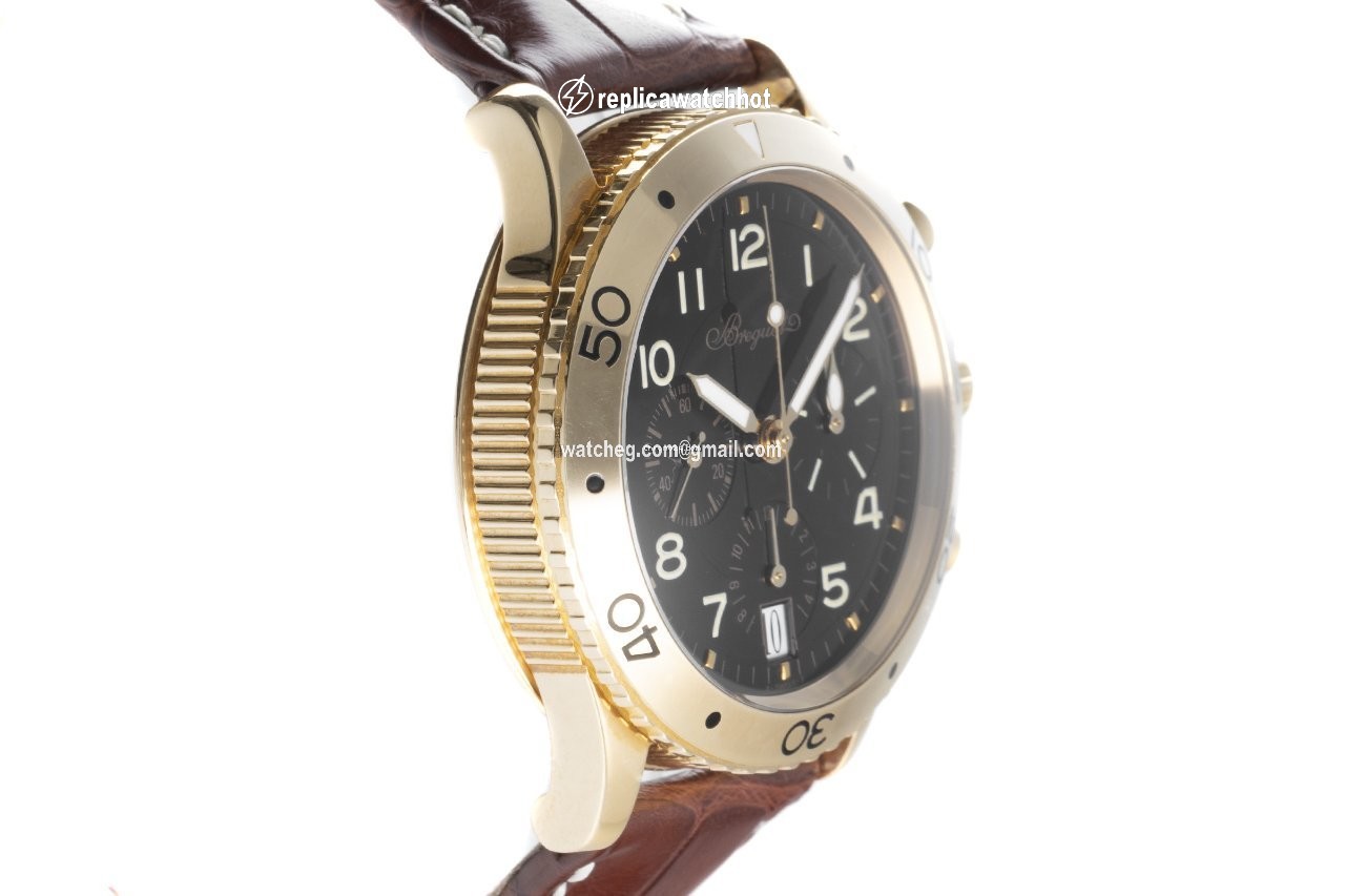 Breguet Type XX - XXI - XXII Mens watch Unisex Automatic Yellow gold 3820 3