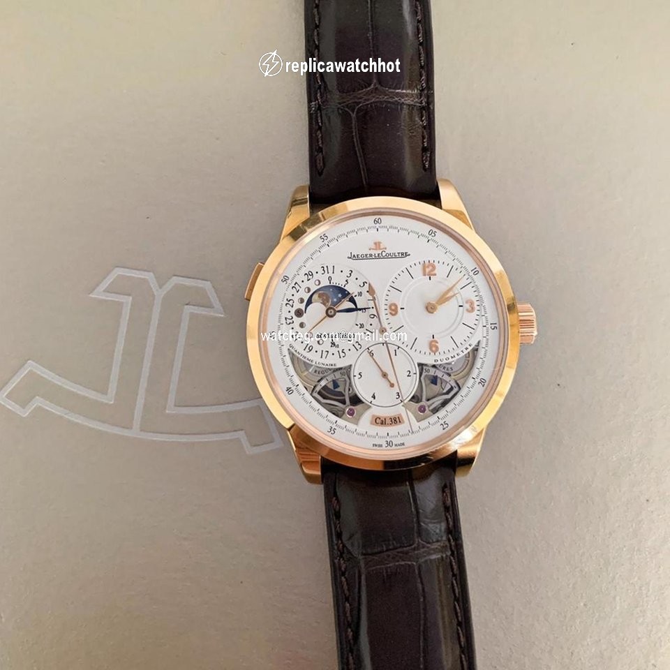 Jaeger-LeCoultre Duometre Mens watch Unisex Manual winding Rose gold Q6042422 3