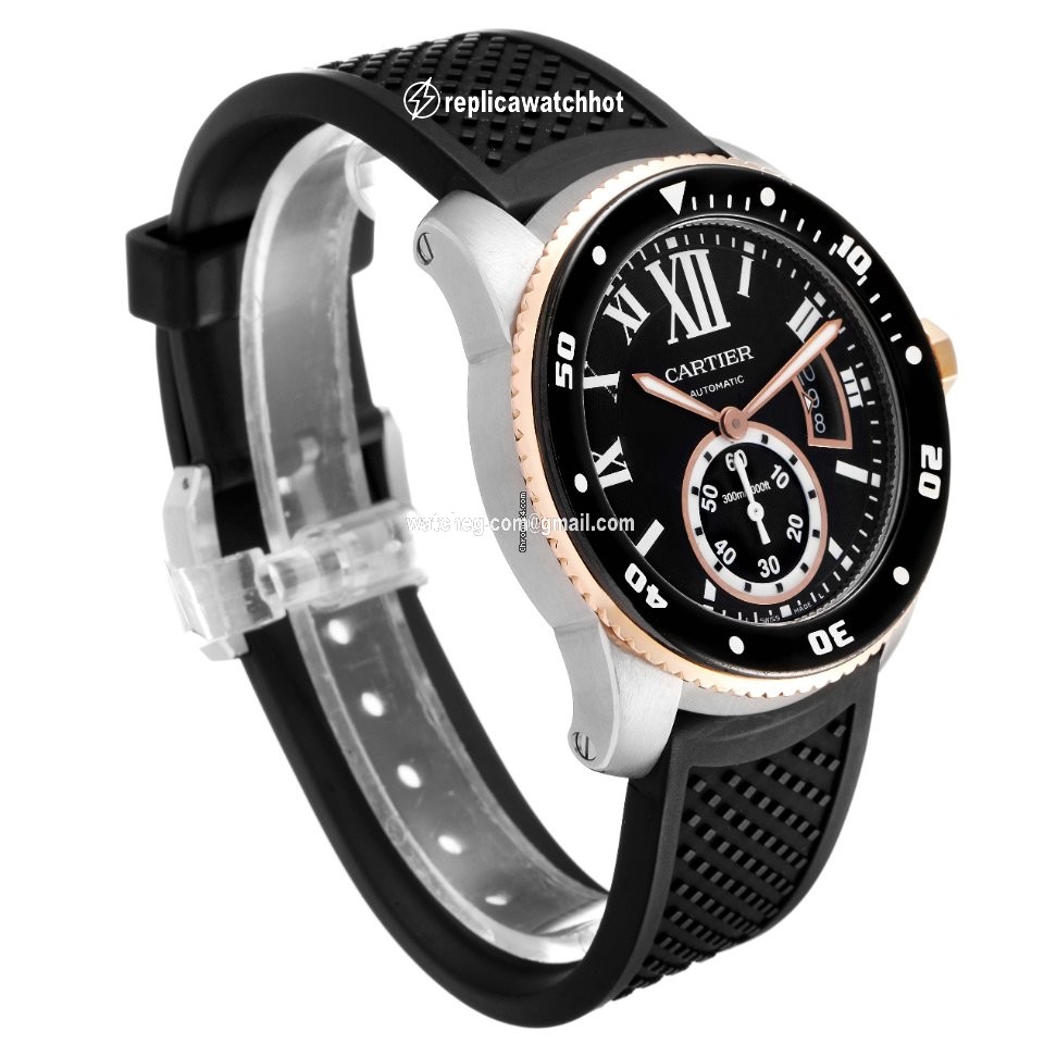 Cartier Calibre de Cartier Diver Mens watch Unisex Automatic Steel W7100055 3