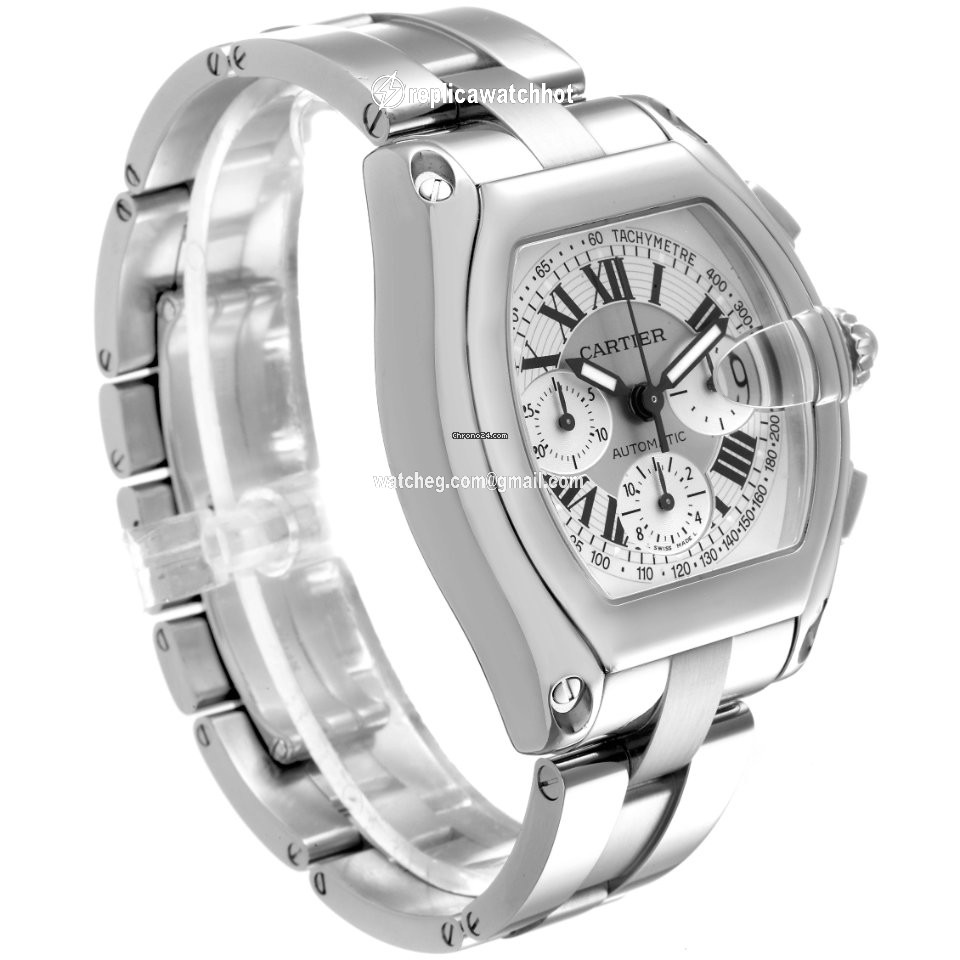 Cartier Roadster Mens watch Unisex Automatic Steel W62006X6 3