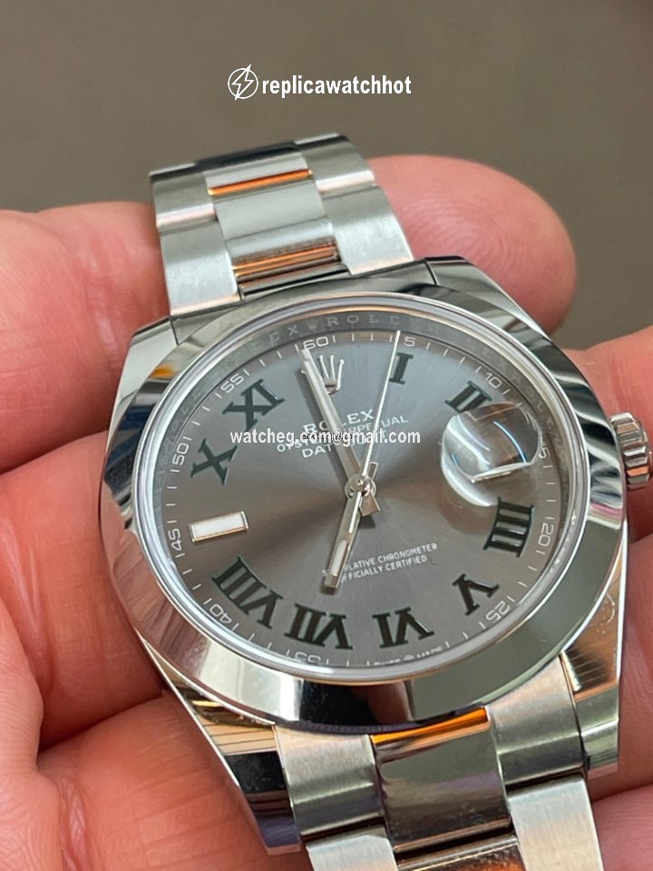 Rolex Datejust 41 Mens watch Unisex Steel Automatic 126300-0013 3