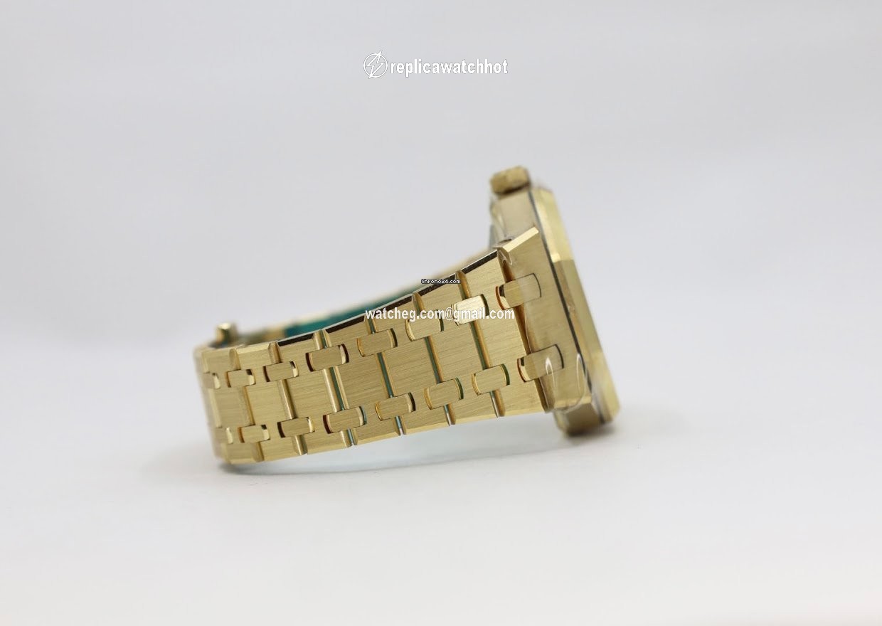 Audemars Piguet Royal Oak Selfwinding Womens watch Automatic Yellow gold 15450BA.OO.1256BA.02 3