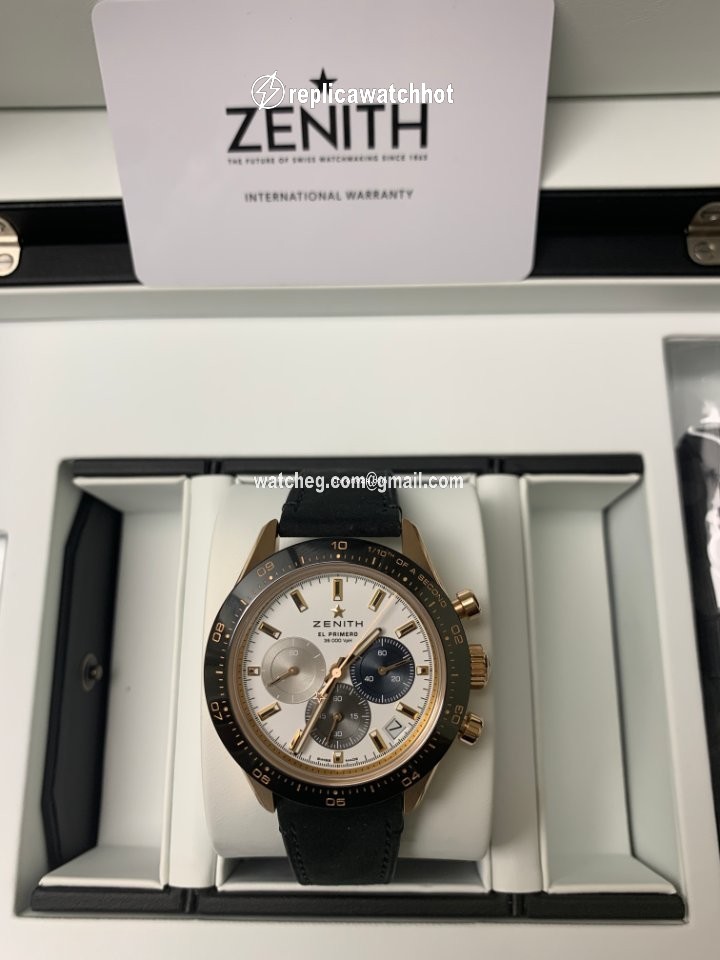 Zenith Chronomaster Sport Mens watch Unisex Automatic Rose gold 18.3100.3600 69.C920 3
