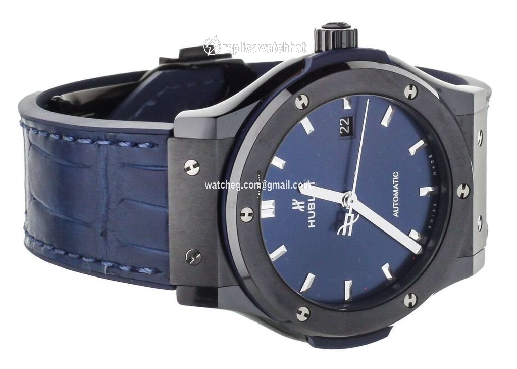 Hublot Classic Fusion Blue Mens watch Unisex Automatic Ceramic 542.CM.7170.LR 3