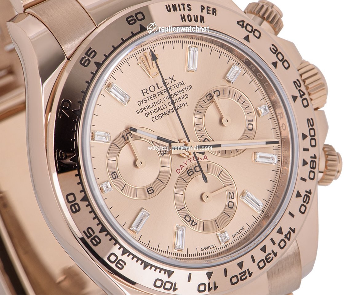 Rolex Daytona Mens watch Unisex Rose gold Automatic 116505 3