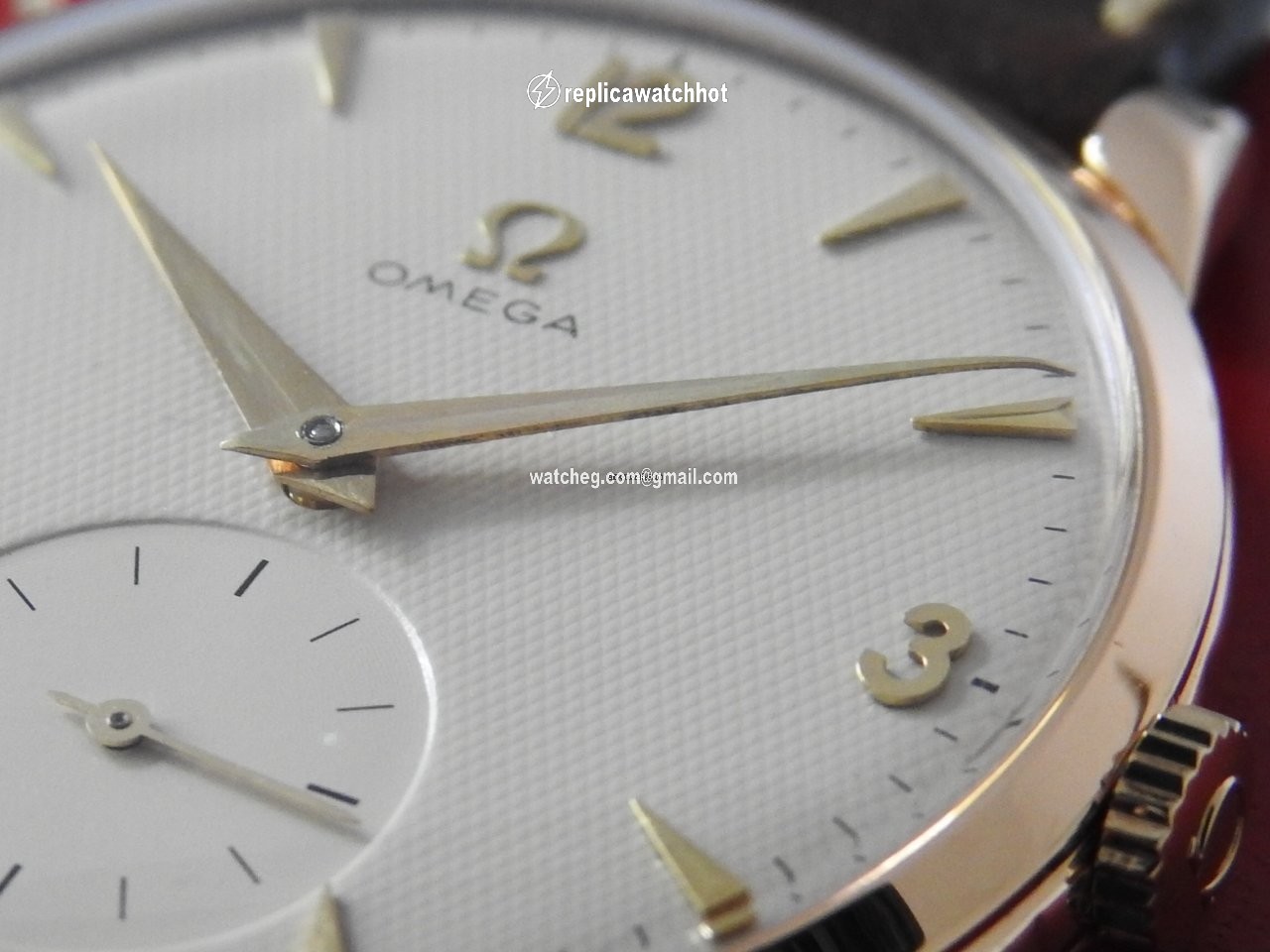 Omega De Ville Tresor Mens watch Unisex Manual winding Rose gold 2685 3