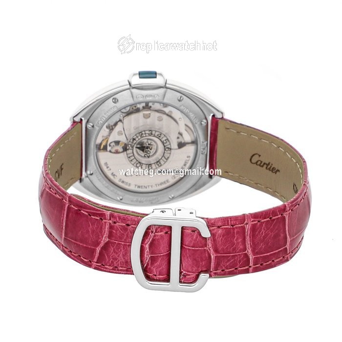 Cartier Cle de Cartier Womens watch Automatic White gold WJCL0014 3