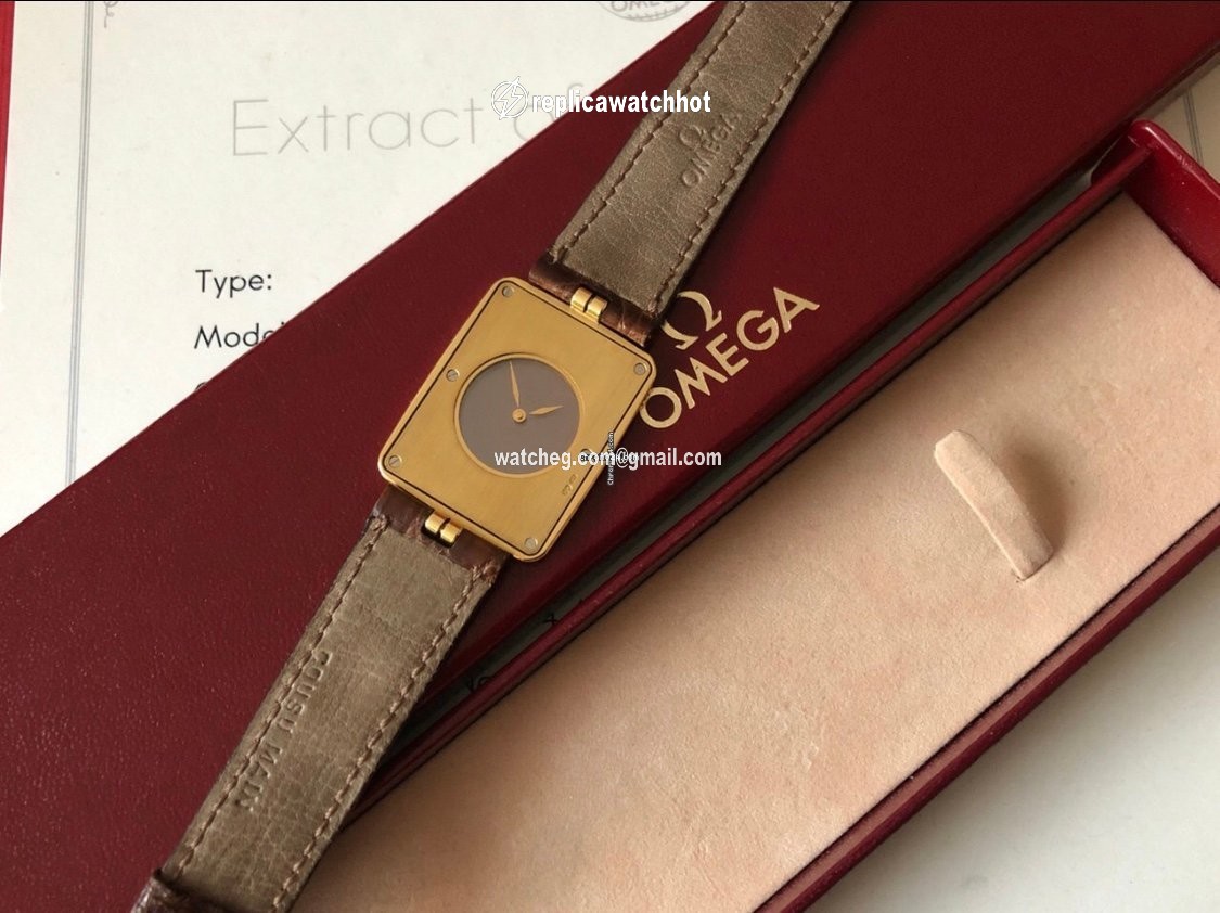 Omega Mens watch Unisex Quartz Yellow gold BA 191.8523 Z 3