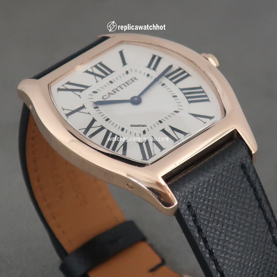 Cartier Tortue Mens watch Unisex Manual winding Rose gold WGTO0002 3