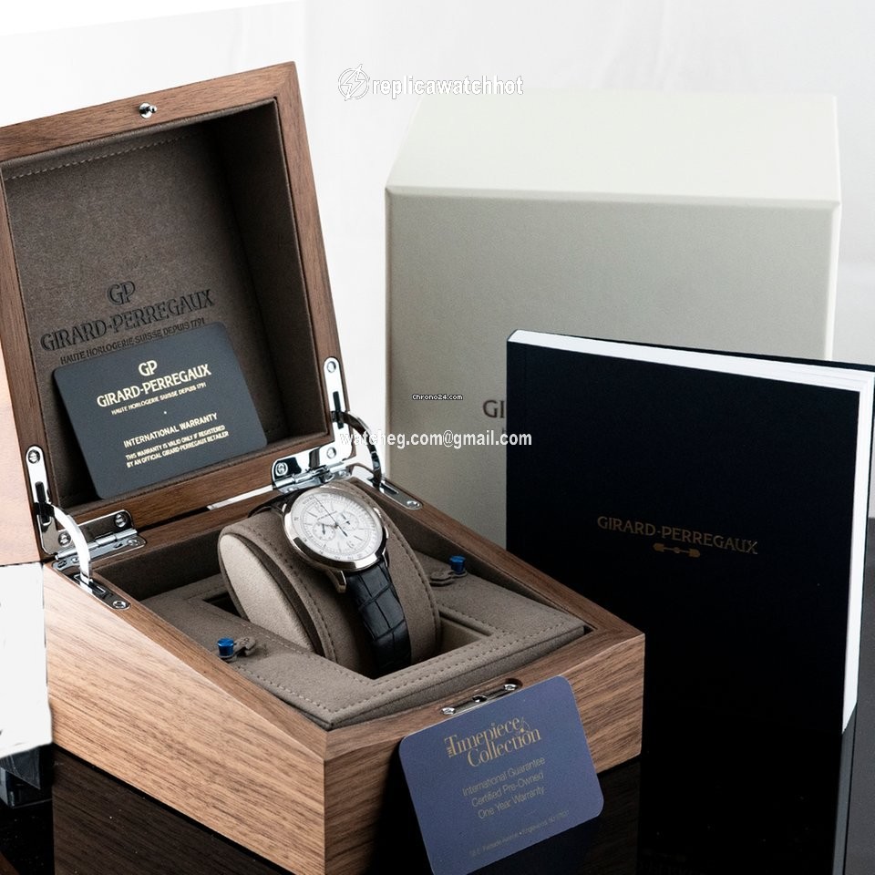 Girard Perregaux 1966 Automatic White gold 49539-53-151-BK6A 3