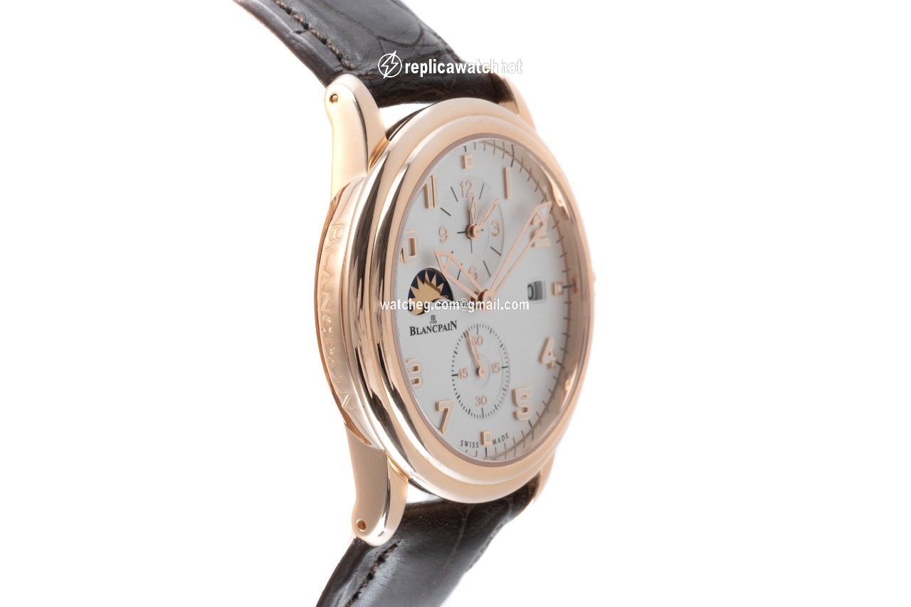 Blancpain Leman Mens watch Unisex Automatic Red gold 2860.3642.53B 3