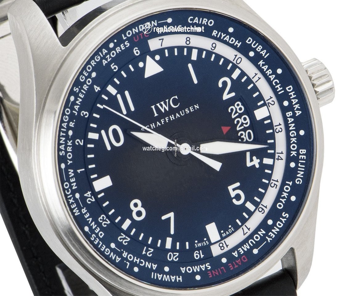 IWC Pilot Worldtimer Mens watch Unisex Automatic Steel IW326201 3