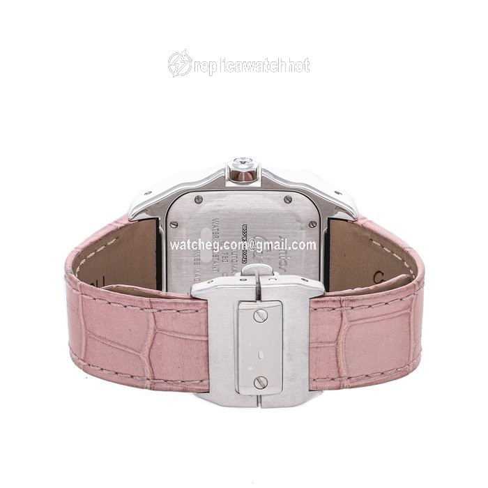 Cartier Santos 100 Womens watch Automatic White gold WM501751 3