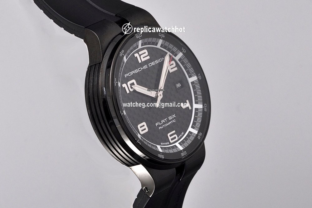 Porsche Design Flat Six Automatic Steel P6351 3