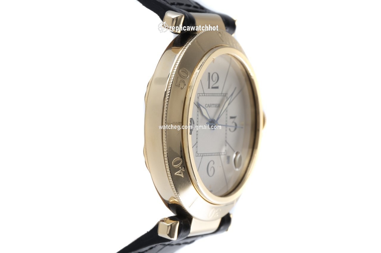 Cartier Pasha Mens watch Unisex Automatic Yellow gold 820903 3