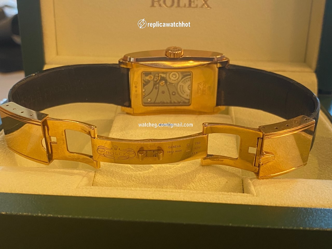 Rolex Cellini Prince Mens watch Unisex Rose gold Manual winding 5442 5 3