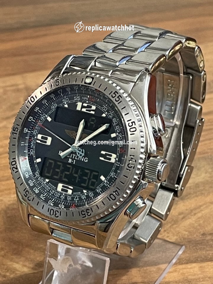 Breitling B-1 Mens watch Unisex Quartz Steel A68362 3
