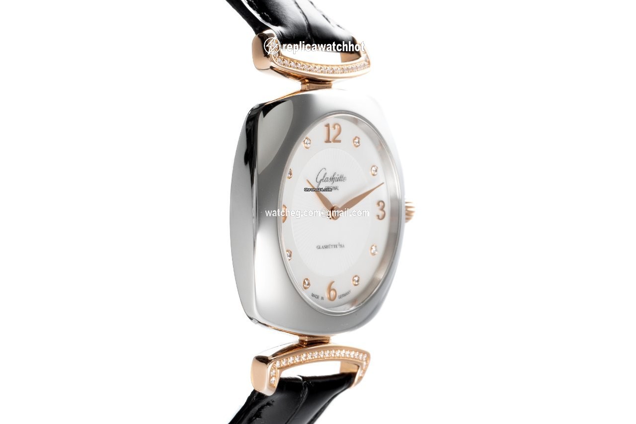 Glashtte Original Pavonina Womens watch Quartz Gold Steel 1-03-02-04-16-34 3