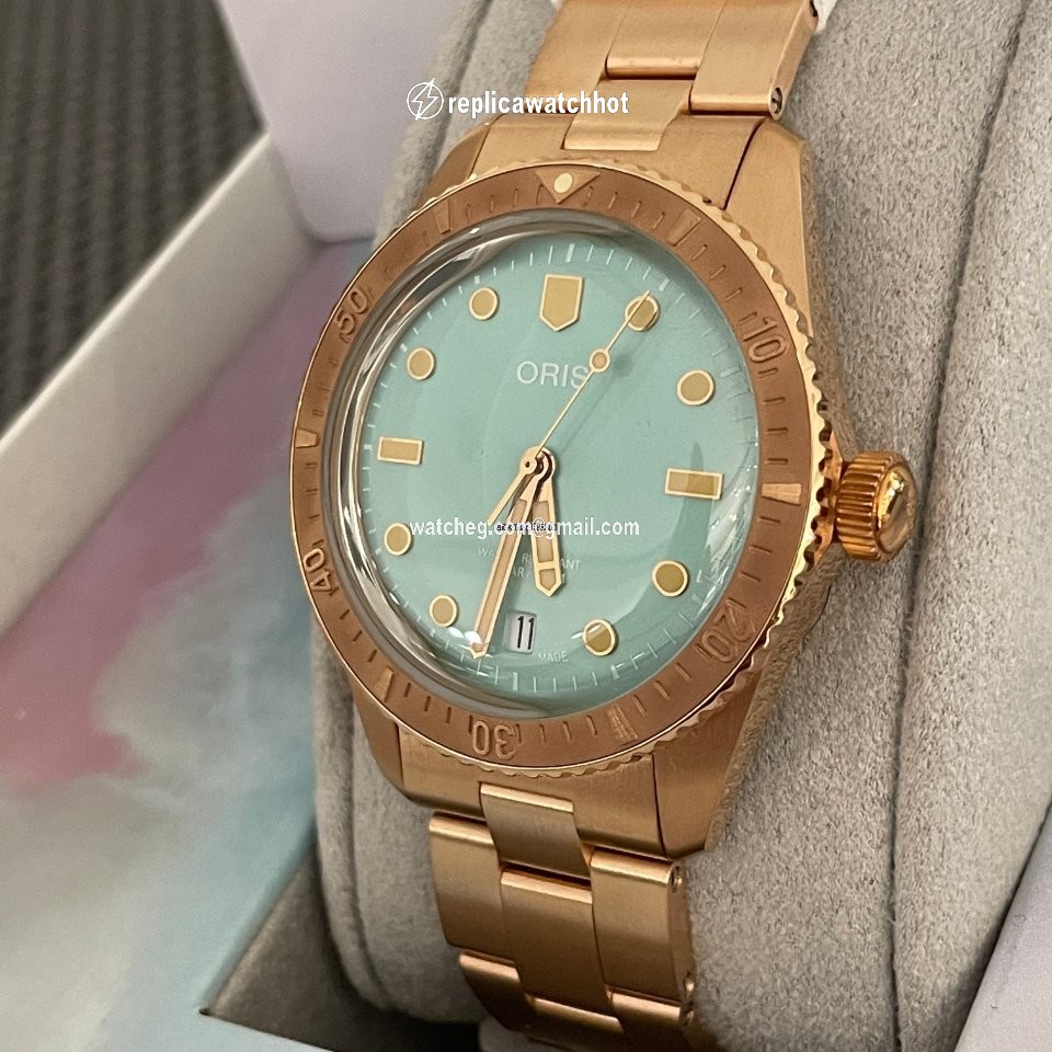 Oris Divers Sixty Five Mens watch Unisex Automatic Bronze 01 733 7771 3157 07 8 19 15 3