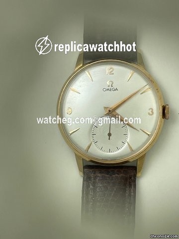 Omega Mens watch Unisex Manual winding Gold Steel Classic Dress 3