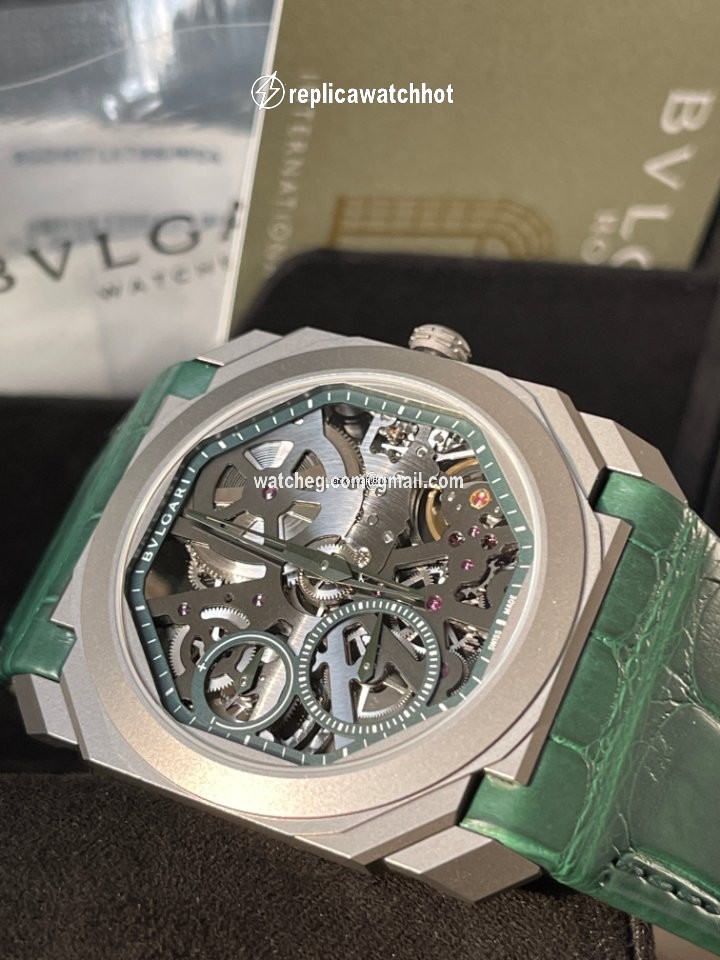 Bulgari Octo Mens watch Unisex Manual winding Titanium 103001 3