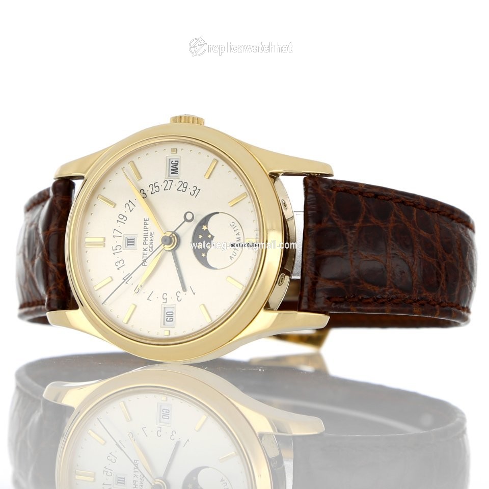 Patek Philippe Perpetual Calendar Mens watch Unisex Automatic Yellow gold 5050 3