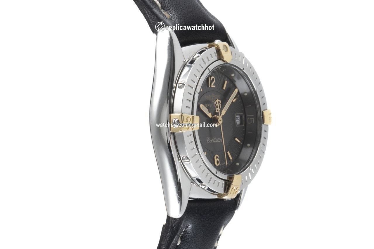 Breitling Callistino Womens watch Quartz Gold Steel B52045 3